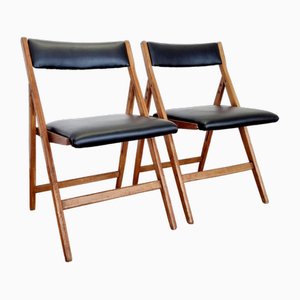 Mid-Century Folding Chairs by Gio Ponti, 1960s, Set of 2
