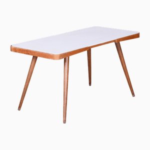 Vintage Beech Coffee Table by Interier Praha, 1960s