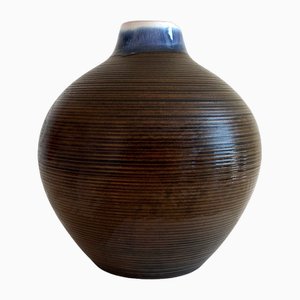 Vase en Céramique par Jacob E. Bang pour Hegnetslund, 1957