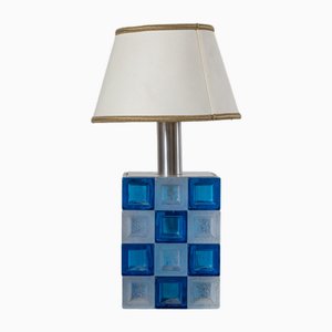 Table Lamp in Glass from Poliarte, 1970s