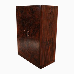 Armoire Moderniste Mid-Century en Noyer, Tchécoslovaquie, 1950s