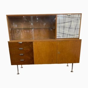 Vintage Highboard by Bohumil Compatriot for Jiton, 1960s