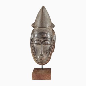 Skulptur Afrikanische Maske, 20. Jh., Elfenbeinküste