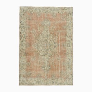 Alfombra turca vintage en beige