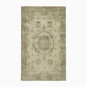 Alfombra turca vintage en beige