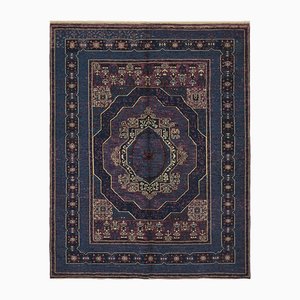 Tapis Oushak Vintage Bleu, 2000s