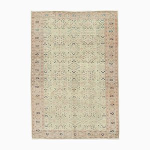 Tapis Vintage Beige en Laine