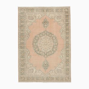 Tapis Vintage Beige en Laine