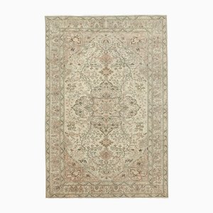 Tapis Vintage Beige en Laine