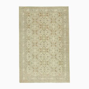 Tapis Vintage Beige en Laine