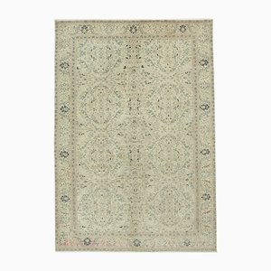 Tapis Vintage Beige en Laine