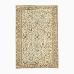 Tapis Vintage Beige en Laine