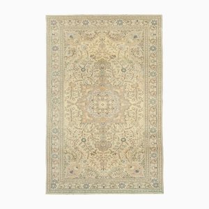 Tapis Vintage Beige en Laine