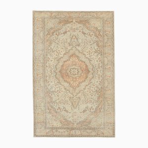 Tapis Vintage Beige en Laine