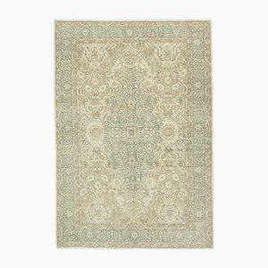 Tapis Vintage Beige en Laine