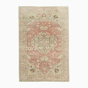 Tapis Vintage Beige en Laine