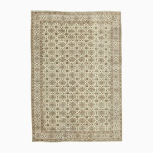 Tapis Vintage Beige en Laine