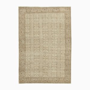 Tapis Vintage Beige en Laine