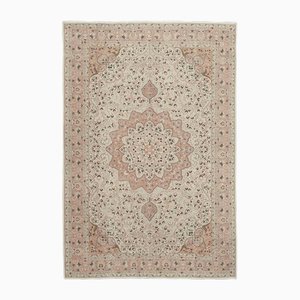 Tapis Vintage Beige en Laine