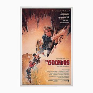 Poster del film The Goonies US 1 foglio di Drew Struzan, 1985