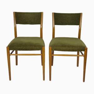 Mid-Century Stühle aus Nussholz von Lübke, 1960, 6er Set