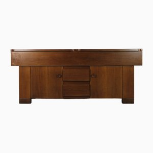 Credenza Torbecchia in noce di Giovanni Michelucci per Poltronova, anni '60