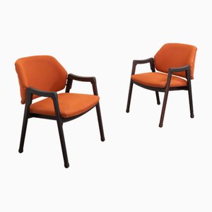 Armchairs by Ico & Luisa Parisi for Cassina, 1950s, Set of 2