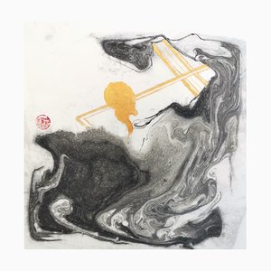 Lili Yuan, Metall, 2019, Tinte auf Papier