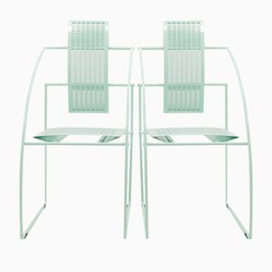 Chaises Quinta par Mario Botta pour Alias, 1980s, Set de 2