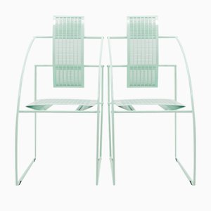 Quinta Chairs by Mario Botta for Alias, 1980s, Set of 2