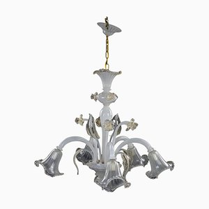 Murano Glass Chandelier, Italy, Mid-20th Century