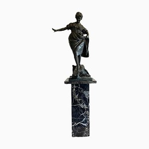Francesco Parente, Figurative Skulptur, 20. Jh., Bronze
