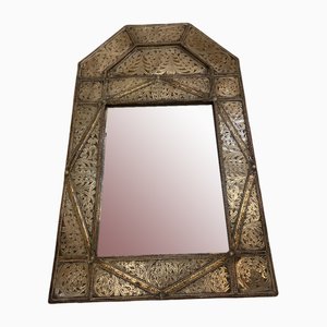 Specchio vintage in metallo