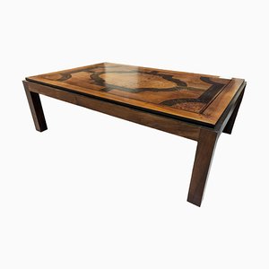 Art Deco Style Coffee Table in Marquetry