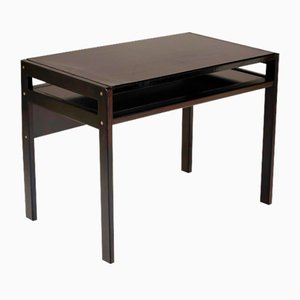 Black Lacquered Desk attributed to André Sornay, 1960s