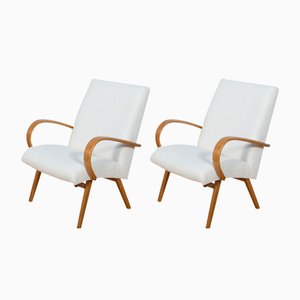 Set of Model 53 Armchairs by Jaroslav Smidek for Ton, 1960s