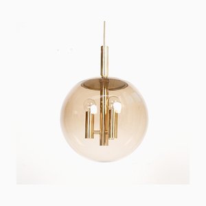 Large German Ceiling Lamp from the Limburg Manufactory, 1970s