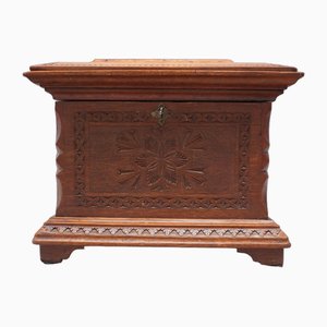 Joyero de casete de madera barroco
