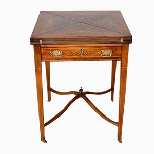 Table de Jeu Antique, Angleterre, 1910