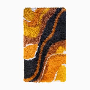 Tapis Terra Space Age en Orange