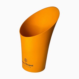 Champagne Bucket Veuve Clicquot in Plastic Orange, France, 20th Century