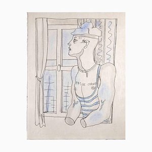 Jean Cocteau, Hoffnungslos, Lithographie, 1930er