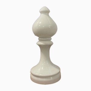 Lámpara de mesa con figura de tablero de ajedrez atribuida a Ivan Jakeš, años 70