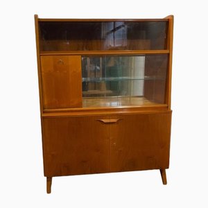 Mid-Century Walnut Highboard with Bar by František Jirák, 1960s