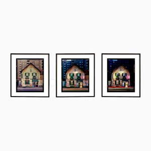 Richard Heeps, Milan Tabacchi, Time Lapse of Italian Architecture, Photographs, 2019, Framed, Set of 3