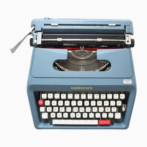 Máquina de escribir para portátil de Antares, años 70