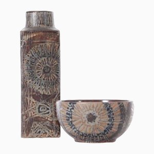 Mid-Century Scandinavian Modern Bowl attributed to Nils Thorssen for Royal Copenhagen, 1980s