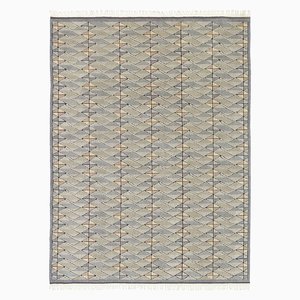 Swedish Inspired Teppich In Blau Grun