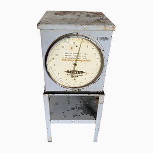 Vintage Industrial Metal Scale, 1950, Set of 2