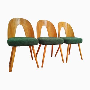 Chaises de Salle à Manger attribuées à A. Suman pour Tatra Nabytok, Ex-Tchécoslovaquie, 1960s, Set de 3